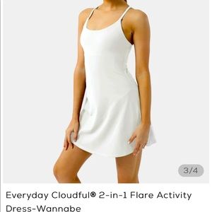 White Halara dress NWT